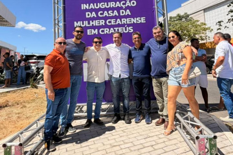 A inauguração da Casa da Mulher